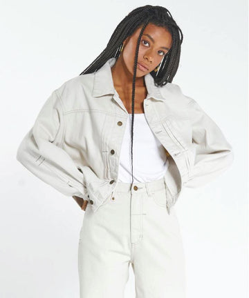 Thrills Mercy Womens Jacket - Vintage Bone